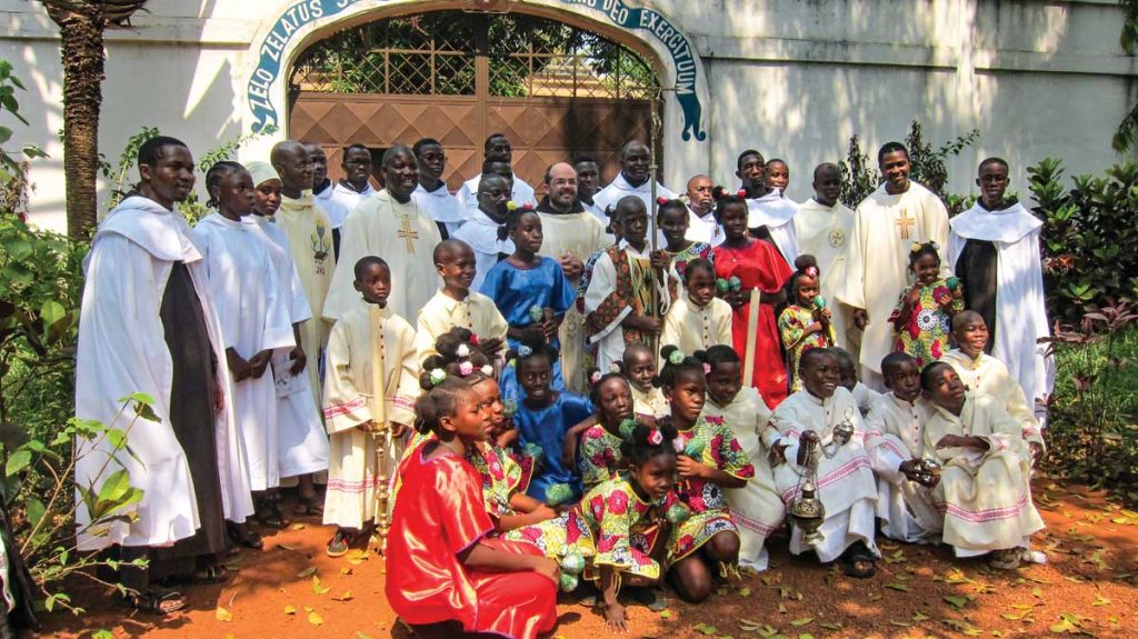 Escuela agrícola en El Carmelo