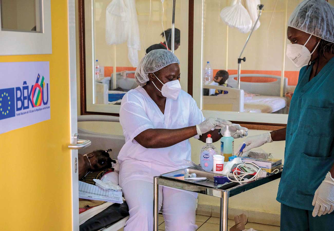 Colapso de los sistemas sanitarios