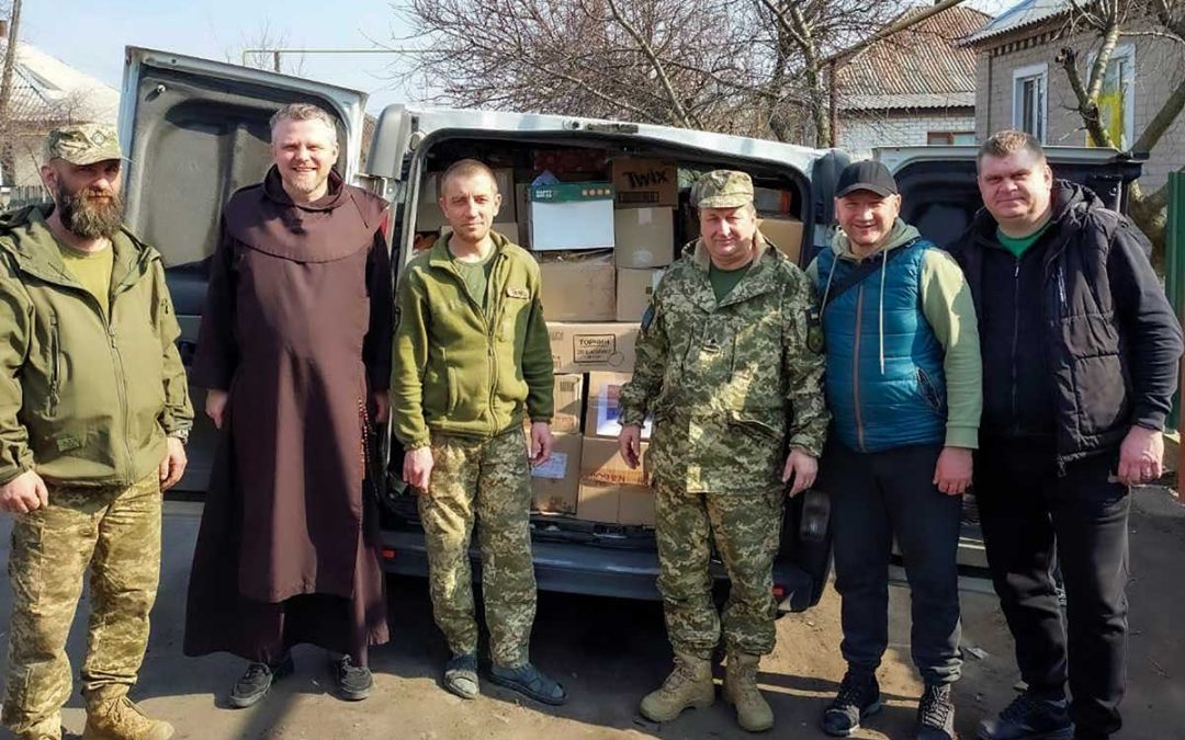 LOS Carmelitas Descalzos de Berdichiv en la guerra de ucrania 1