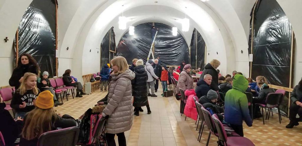 LOS Carmelitas Descalzos de Berdichiv en la guerra de ucrania 2